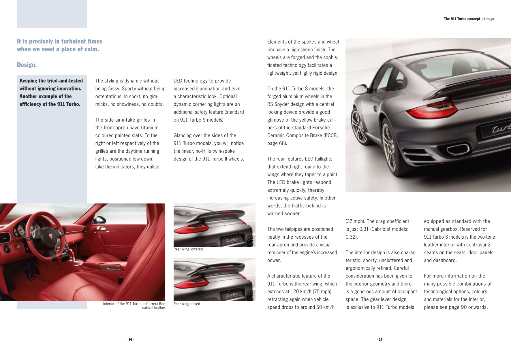 2010 Porsche 911 Turbo Brochure Page 57